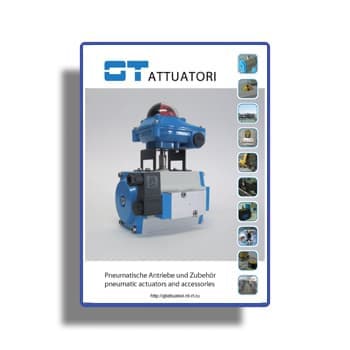 Каталог оборудования изготовителя G.T. ATTUATORI (eng)